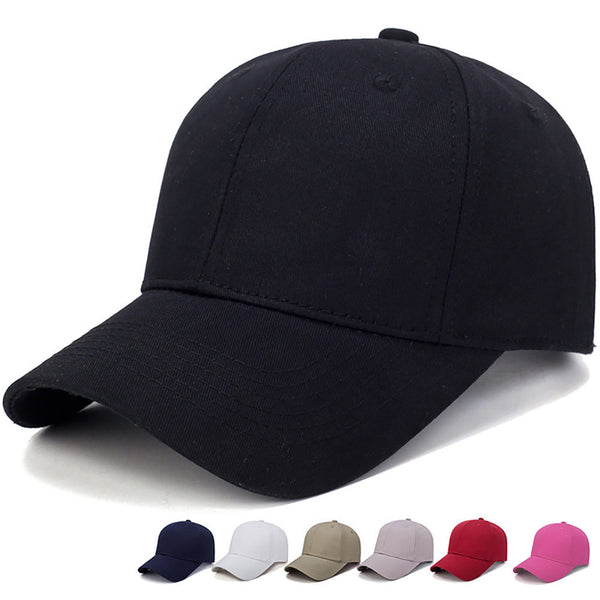 Women Men Hat Curved Sun Visor Light Board Solid Color Baseball Cap Men Cap Outdoor Sun Hat Adjustable Sports caps in summer #L5