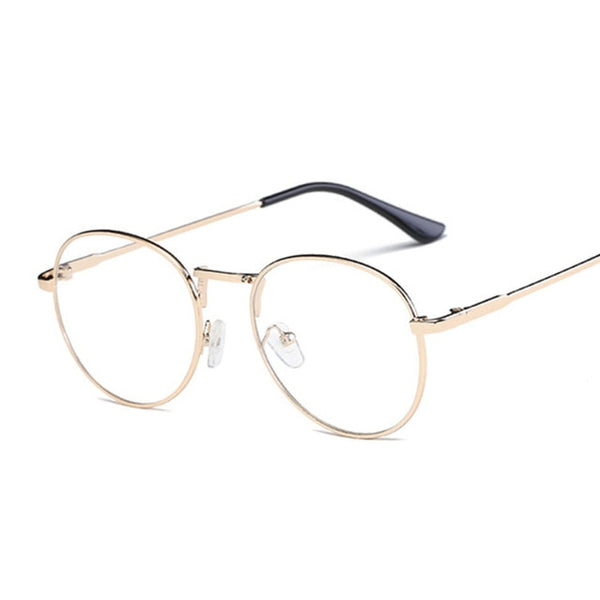 New Fashion Men Glasses Frame Women Eyeglasses Frame 2019 Vintage Round Clear Lens Glasses Optical Spectacle Frame