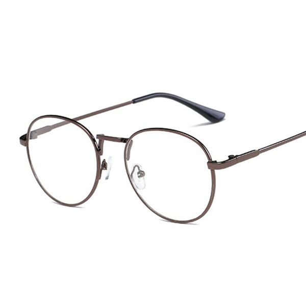 New Fashion Men Glasses Frame Women Eyeglasses Frame 2019 Vintage Round Clear Lens Glasses Optical Spectacle Frame