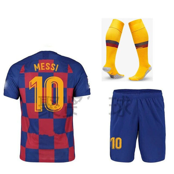 Barcelona shirt messi Jersey football suit men's champions league children's football suit sport suit