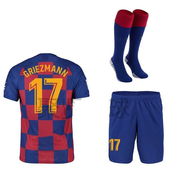 Barcelona shirt messi Jersey football suit men's champions league children's football suit sport suit